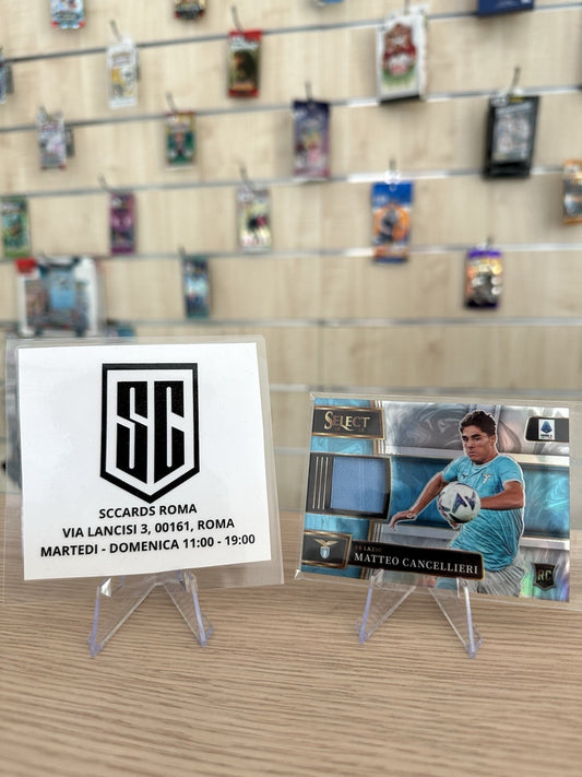 Matteo Cancellieri Rookie Patch Panini Select Serie A 2022/23