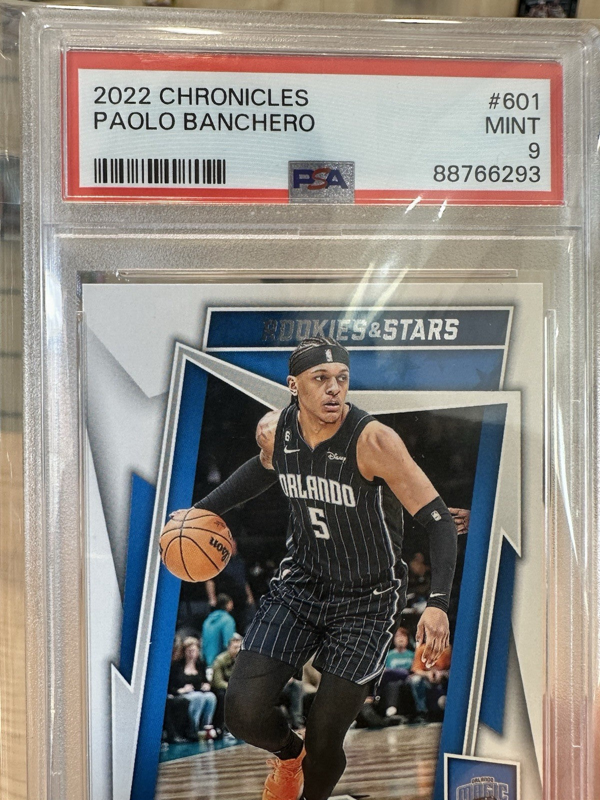 Paolo Banchero PSA 9 Rookie & Stars Chronicles NBA 2022/23