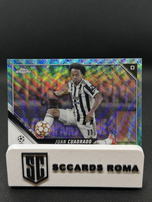 Juan Cuadrado /199 Topps Chrome Champions League 2021/22