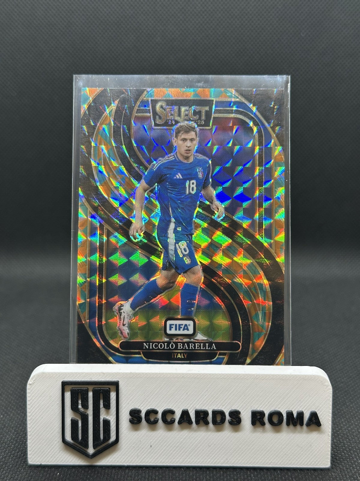 Nicolò Barella /15 Tessellation Panini Select 2024/25 Italia