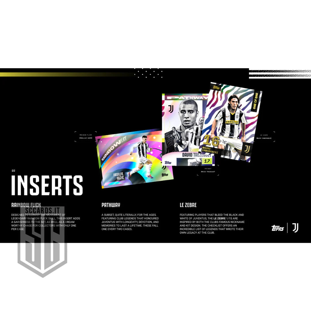 Topps Juventus Premium Team Set Box 2024/25-SEALED CASE-(20 Box)