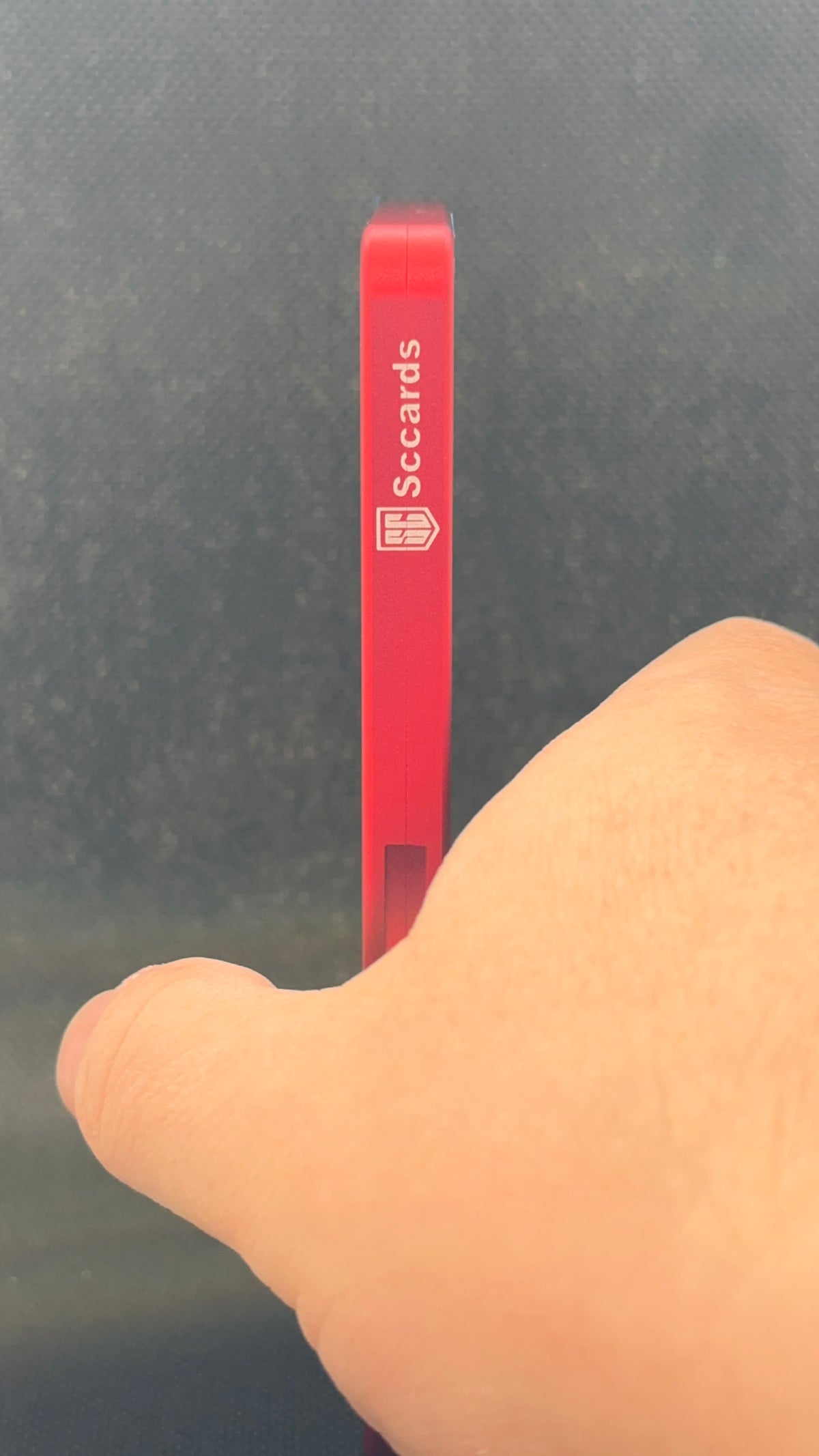 Sccards armor PSA red