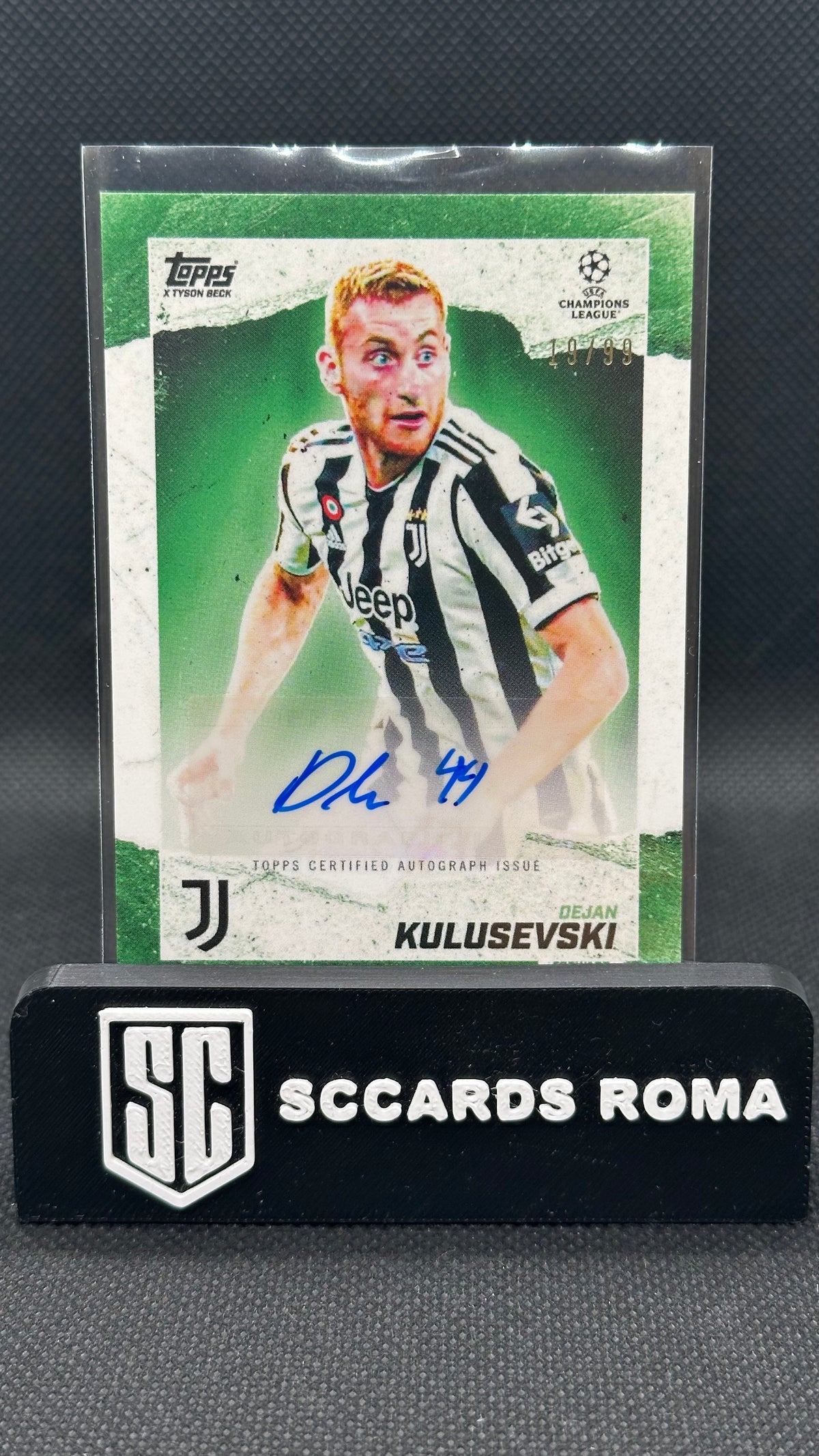 Dejan KULUSEVSKI Topps auto /99