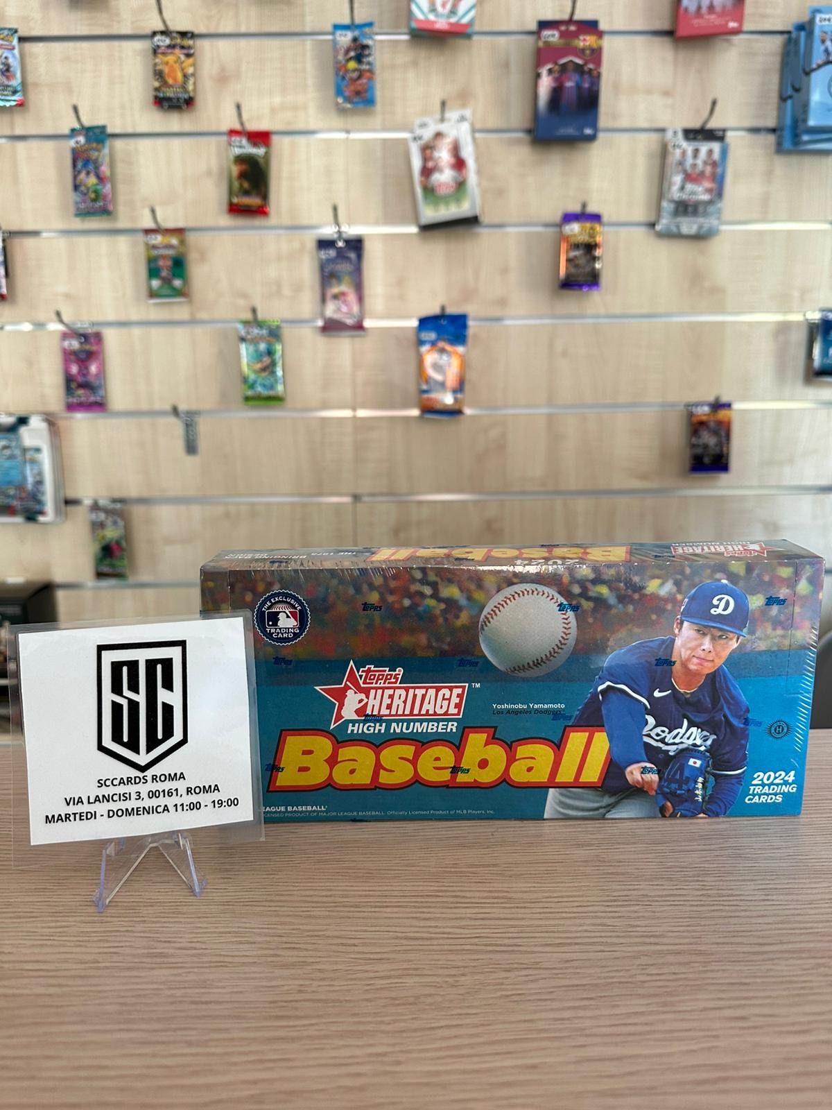 Topps Baseball Heritage High Number Hobby Box 2024
