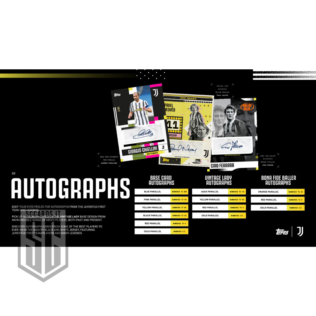 Topps Juventus Premium Team Set Box 2024/25