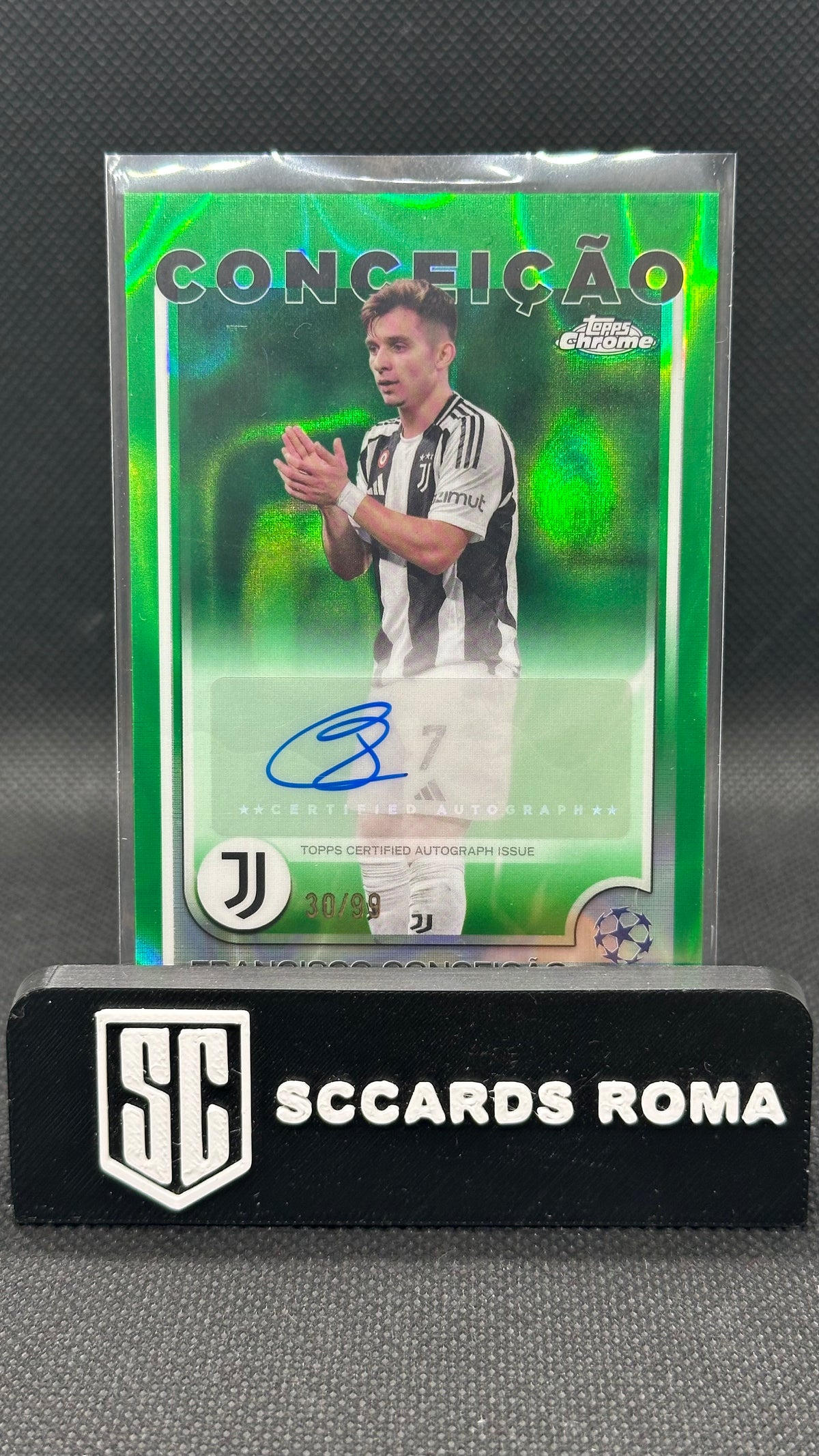Francisco conceicao Topps chrome auto /99 Juventus