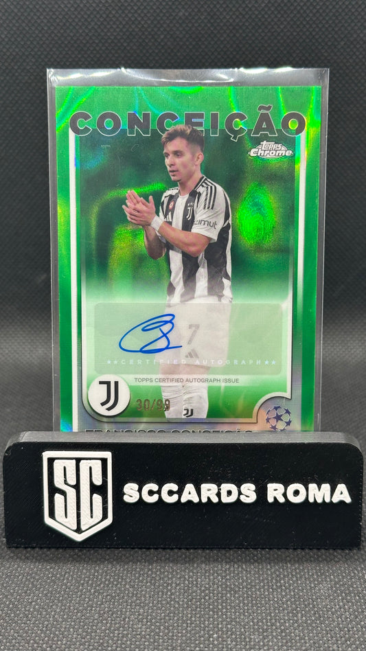Francisco conceicao Topps chrome auto /99 Juventus