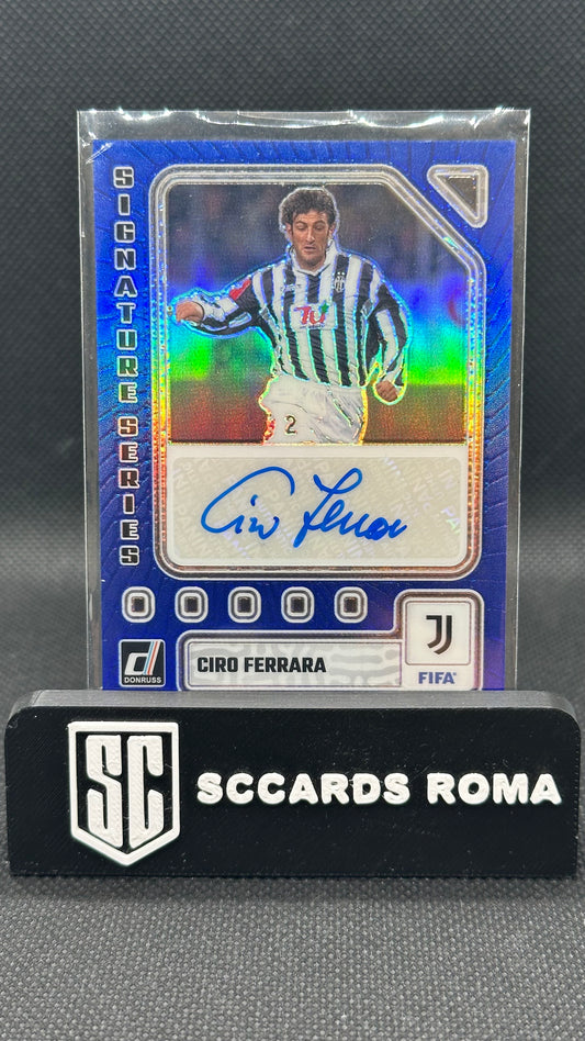 Ciro Ferrara signature series auto /99