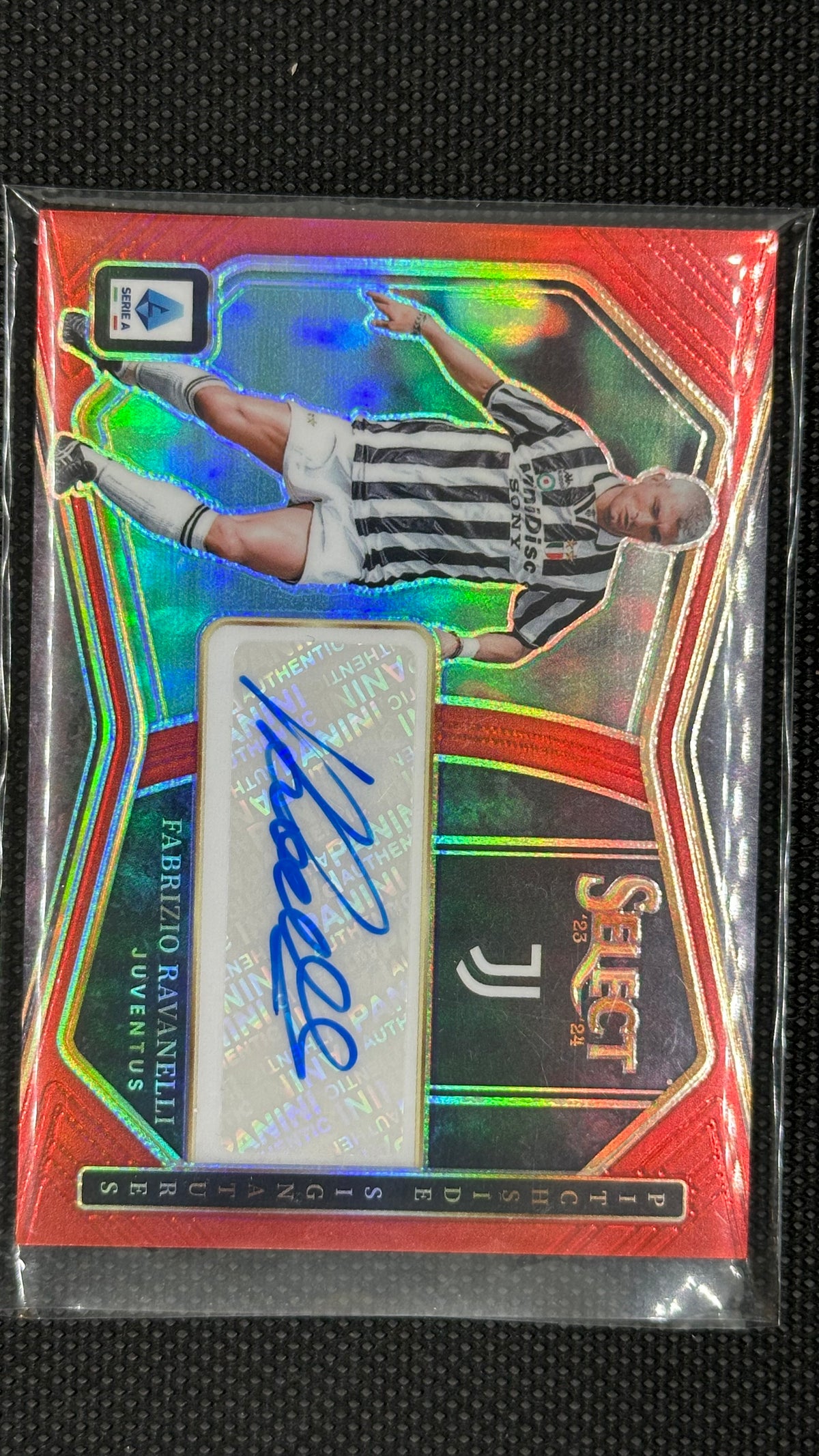 Fabrizio Ravanelli red auto select