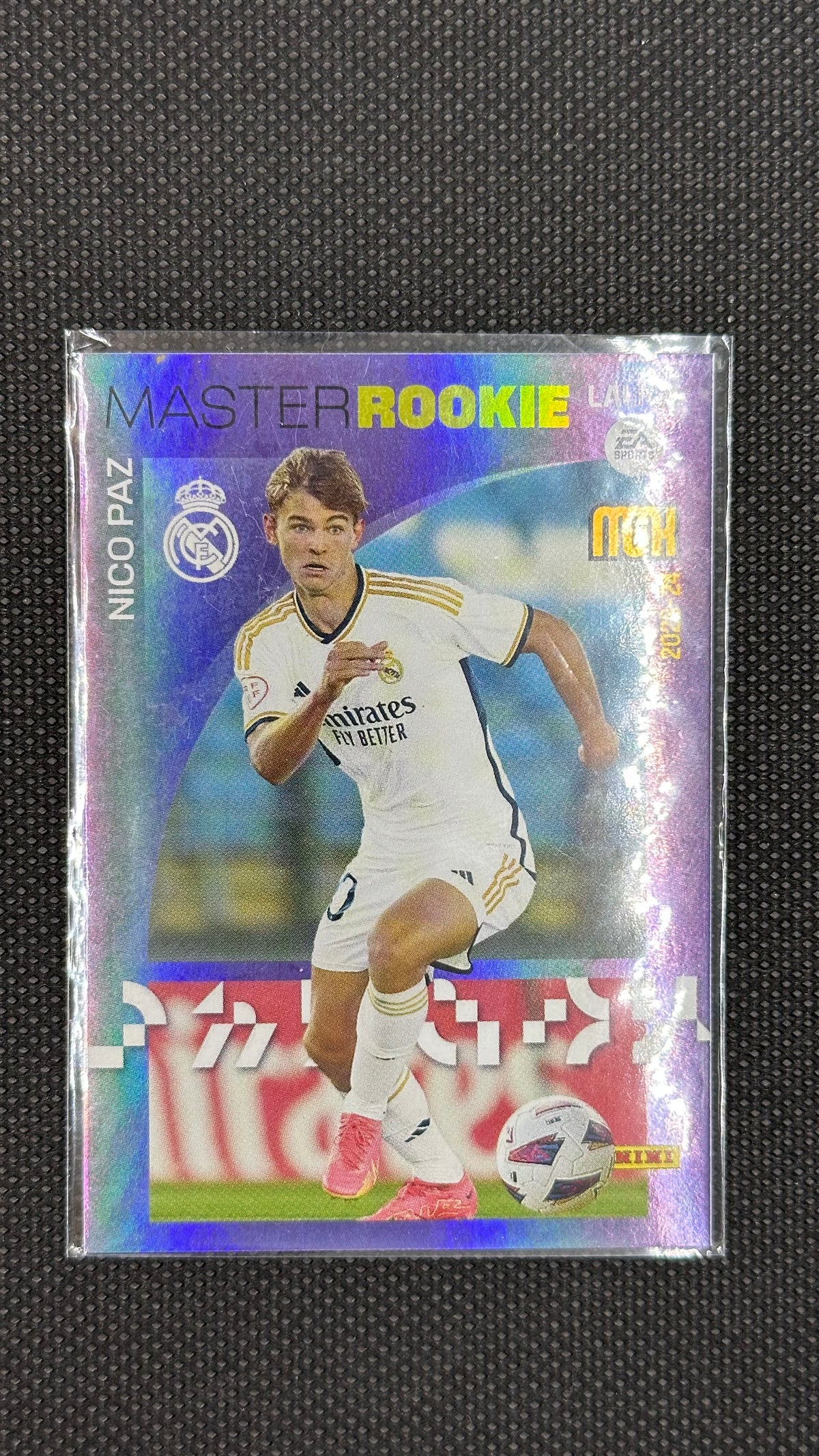 Nico Paz Rookie Panini La Liga 2023/24 Megacracks #514 master rookie