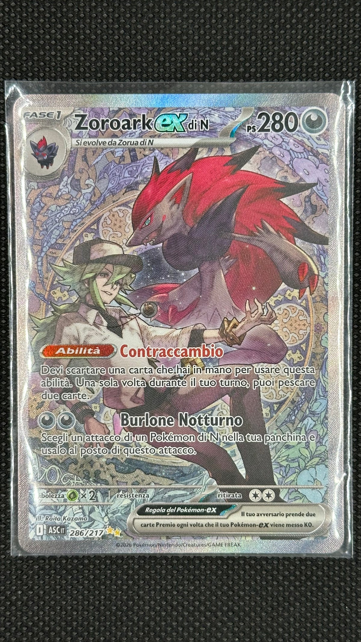 Zoroark ex di N (ASC 286)