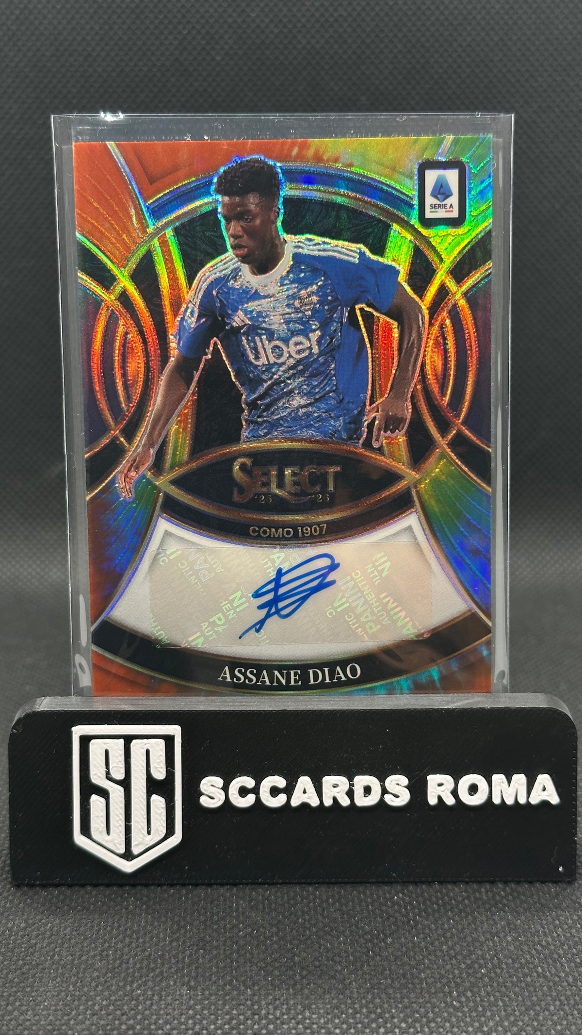 Assane Diao auto /25 select Como