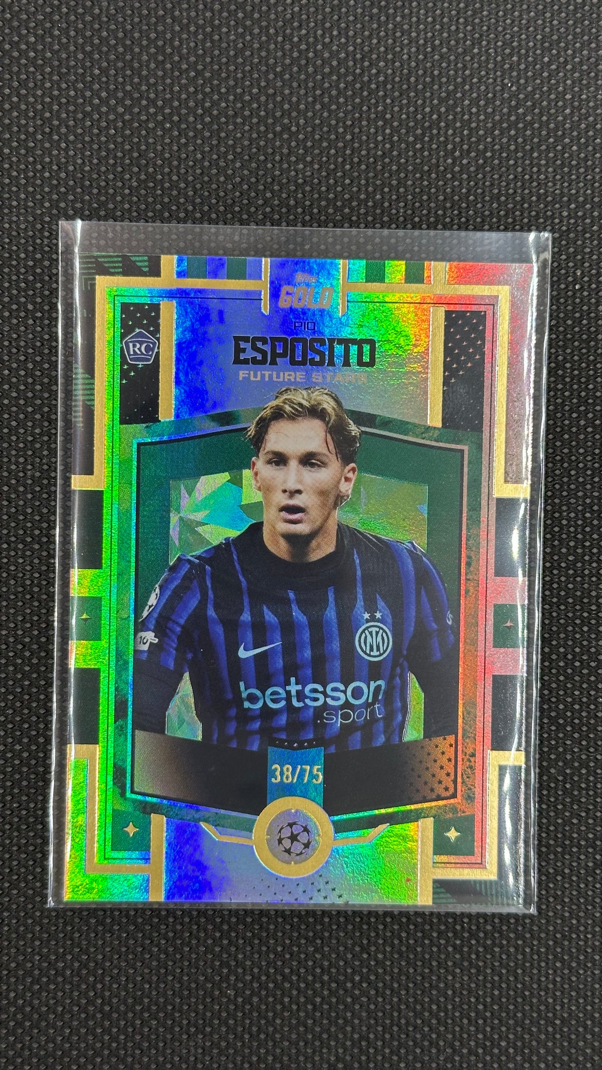 Pio Esposito /75 rookie topps gold