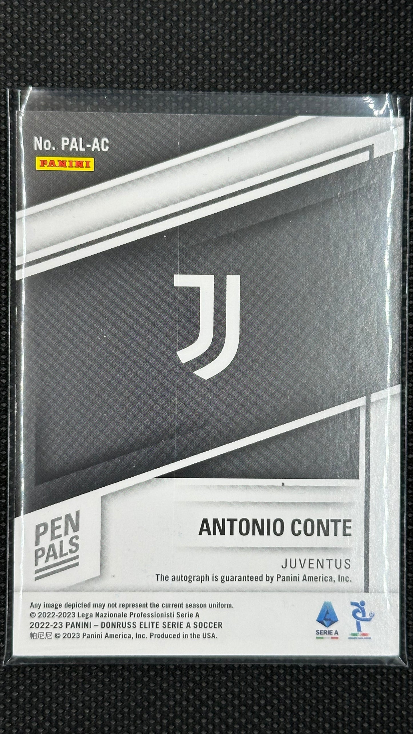 Antonio Conte pen pals auto /89 Juventus