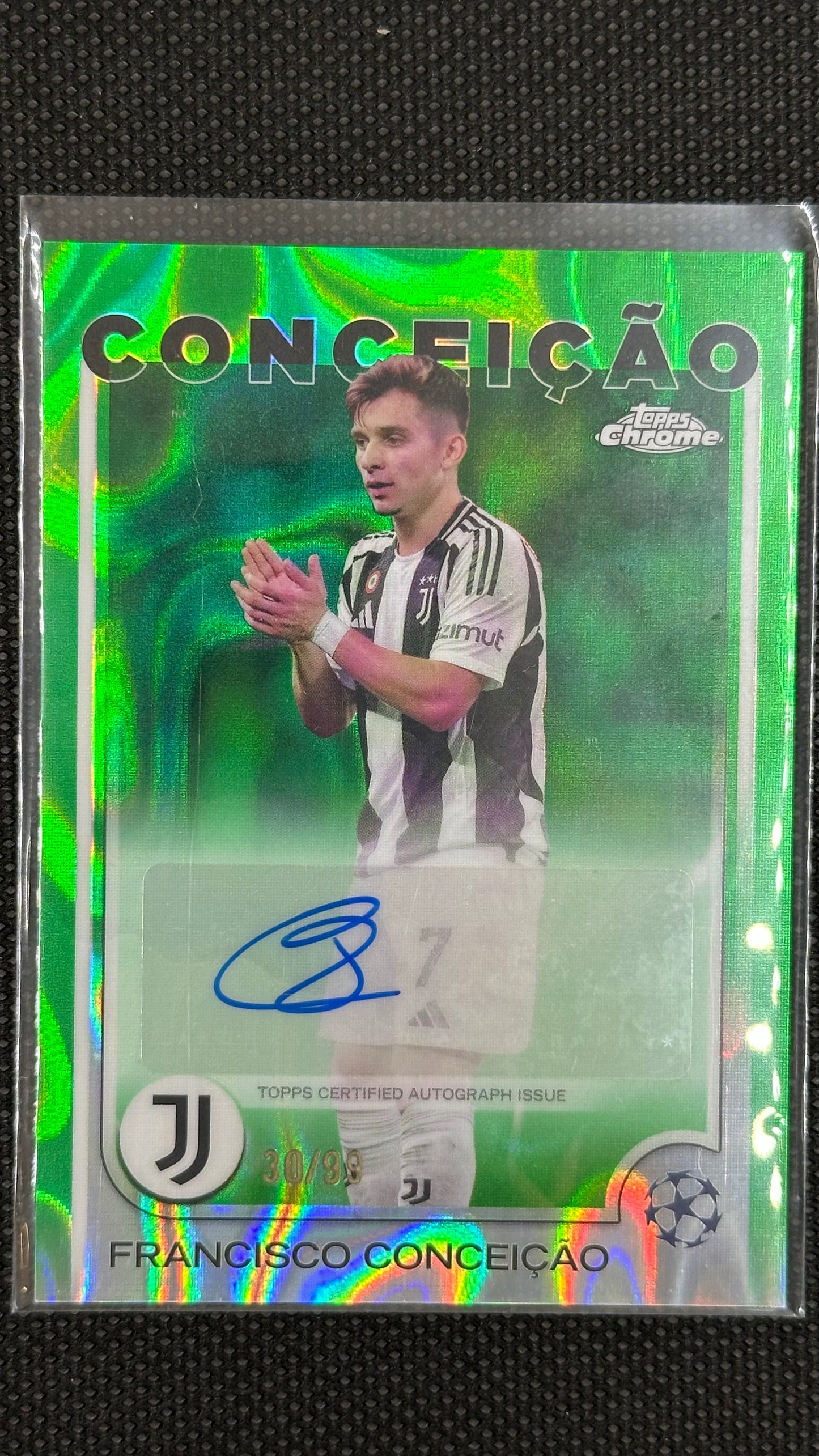 Francisco conceicao Topps chrome auto /99 Juventus