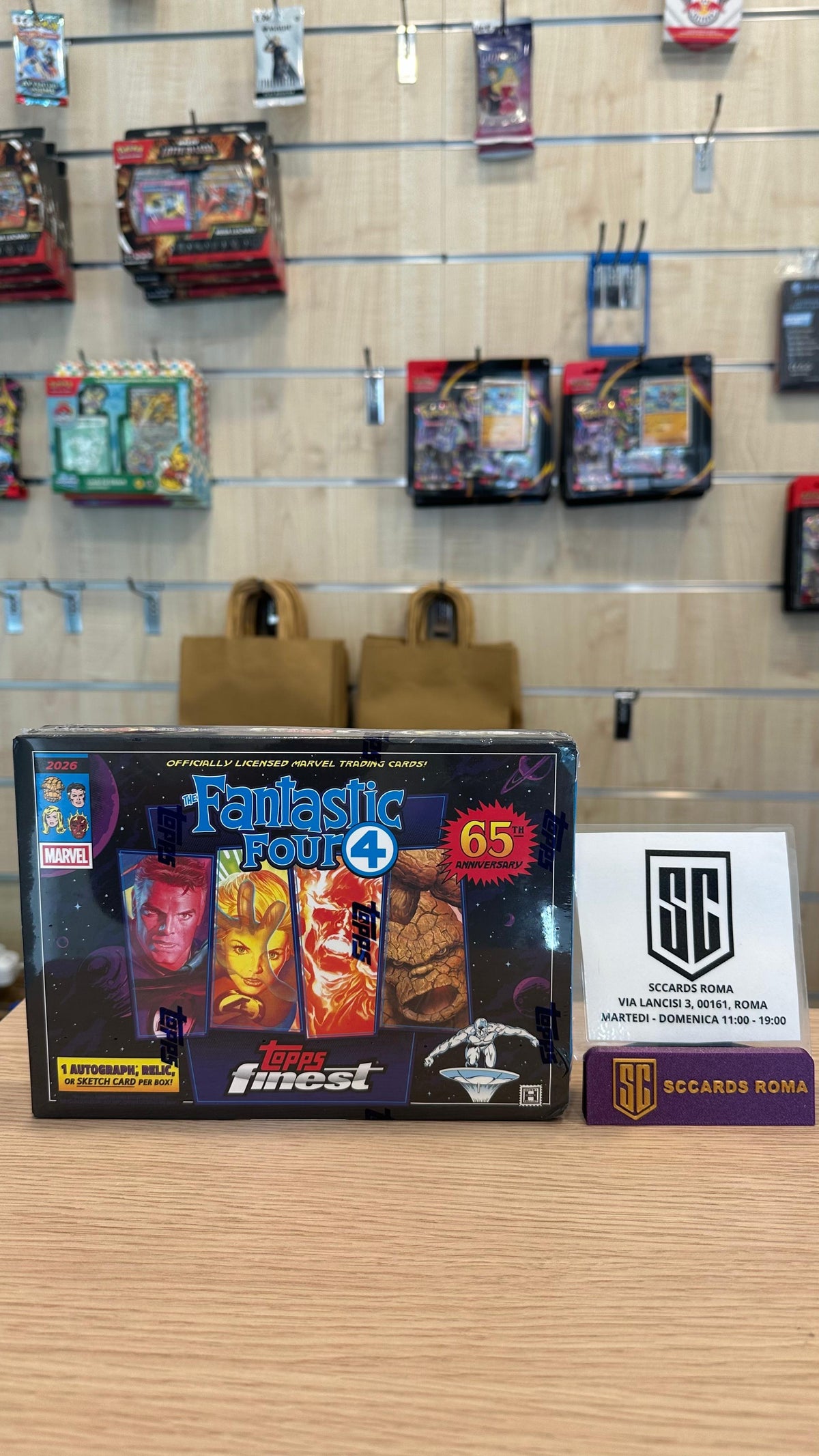 2026 TOPPS FINEST FANTASTIC FOUR 4 MARVEL Hobby Box