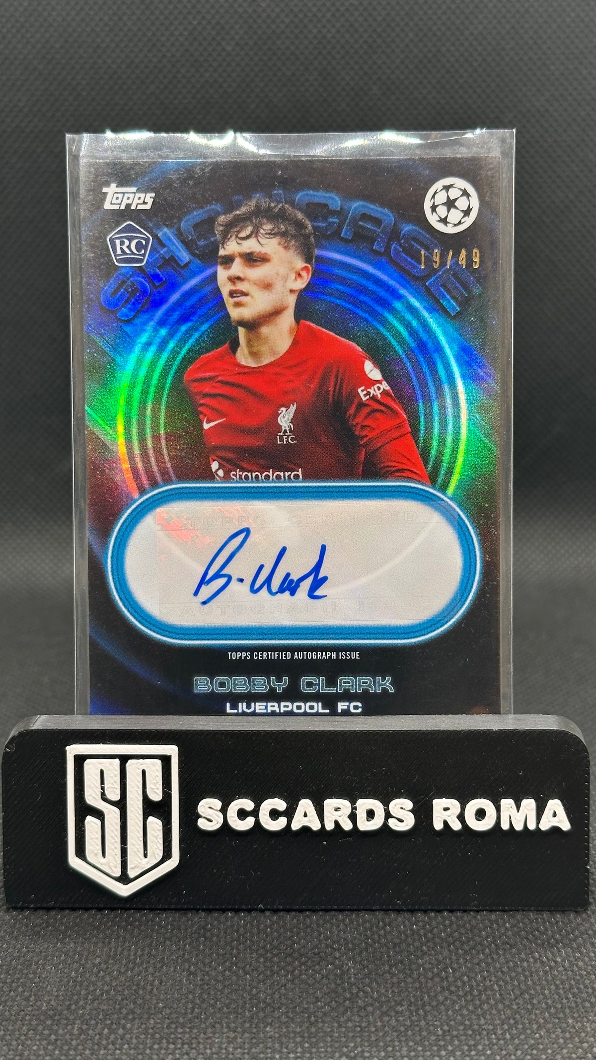 Bobby Clark Autograph /49 Rookie Topps Showtime Champions League