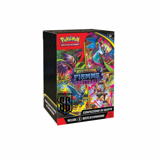 Pokémon Fiamme Spettrali Bundle 6 Bustine ITA