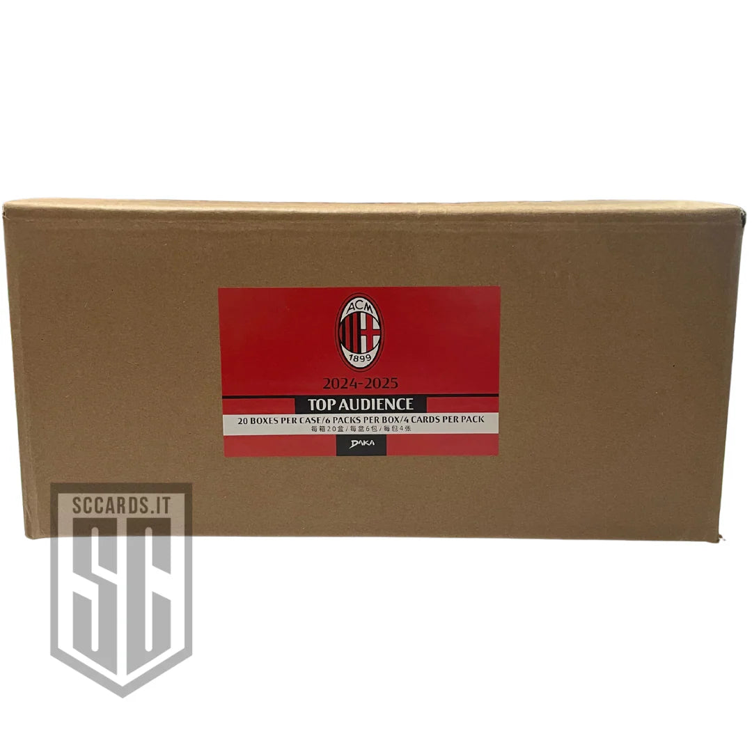 Daka Top Audience Ac Milan Hobby Box 2024/25-(SEALED CASE)-(20 Box)