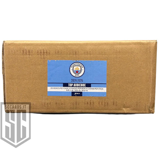 Daka Top Audience Manchester City Hobby Box 2024/25-(SEALED CASE)-(20 Box)