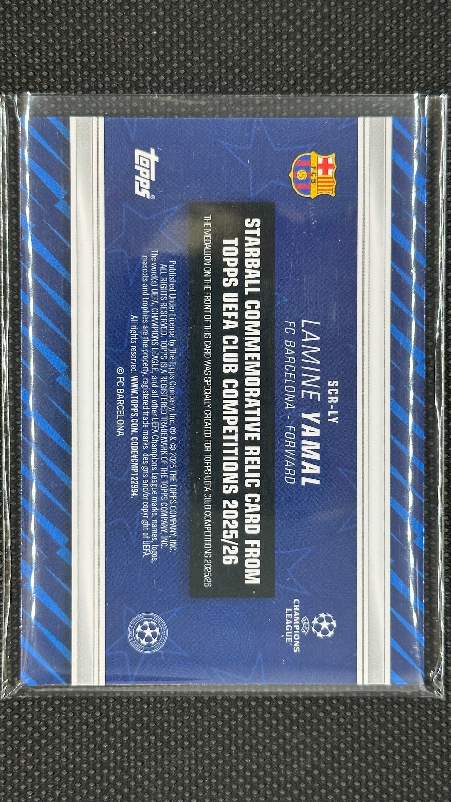Lamine Yamal starball Topps