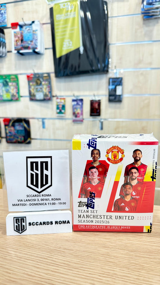 Break a Spot x2 box Topps Manchester United Team Set Box 2025/26