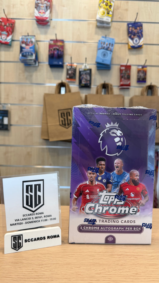 Topps Chrome EPL Premier League Hobby Box 2026