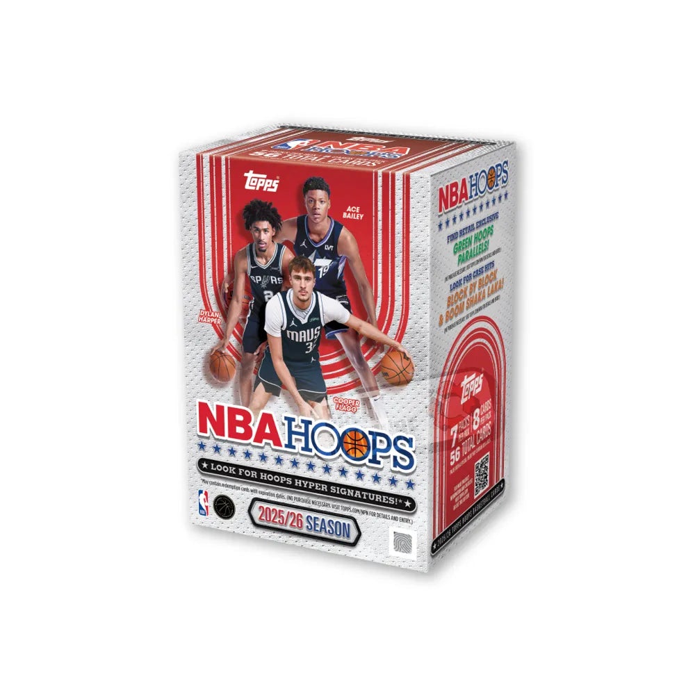 2025/26 Topps Hoops NBA Basketball - Value Blaster Box