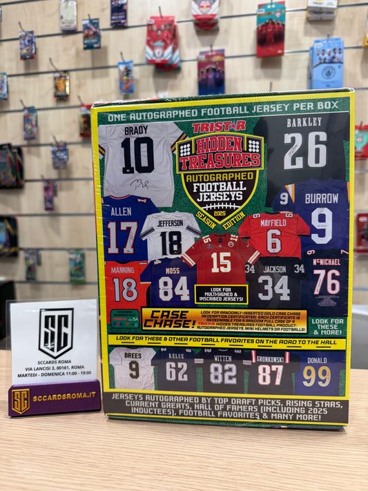 Tristar Hidden Treasure Autographed Football Jersey Box 2025