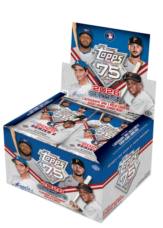 2026 Topps Series 2 Baseball - jumbo Box