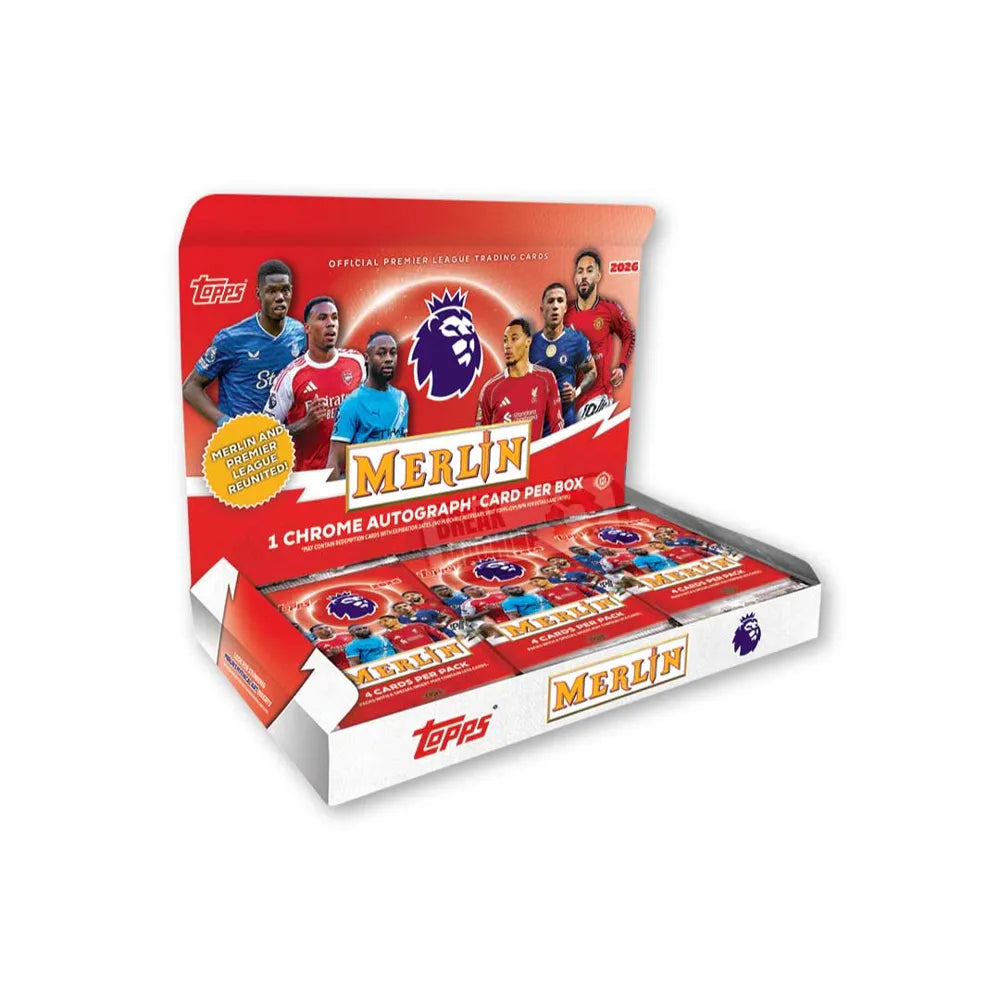 2026 Topps Merlin Premier League - Hobby Box