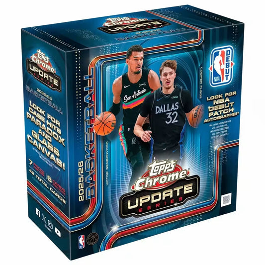 Topps Chrome Updates NBA Basketball 2025/26 - Mega Box -