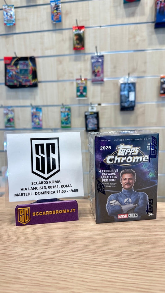Topps Chrome Marvel Studios Blaster Box 2025
