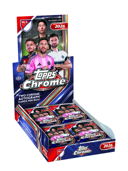 Topps Chrome Major League Soccer 2026 - Hobby Box - Pre Order