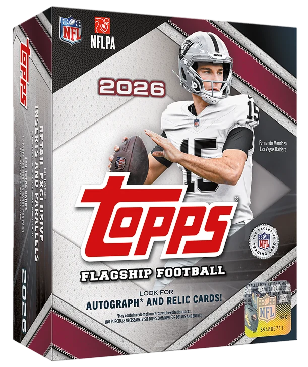 Topps NFL Flagship Football 2026 - Mega Box