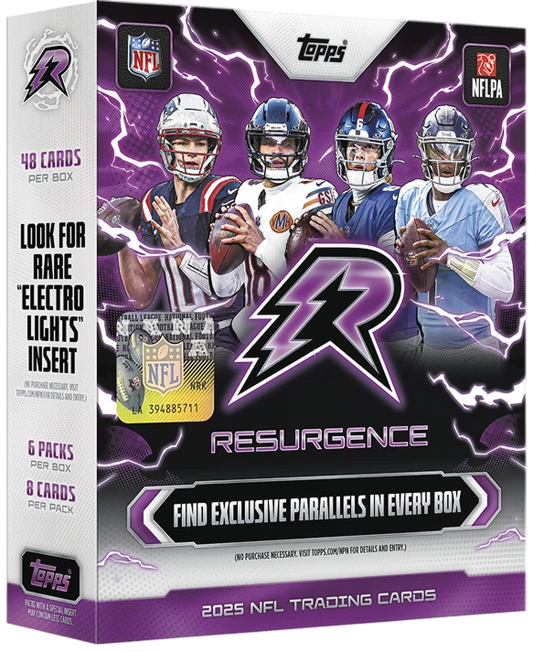 Topps Resurgence NFL Football 2025 - Mega Box