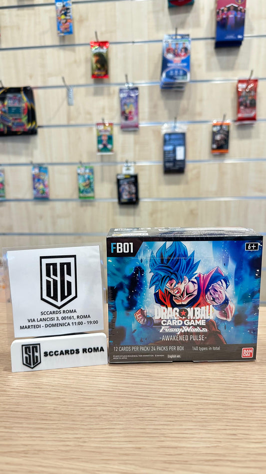 Dragon Ball Super Card Game Fusion World 01 Awakened Pulse Box FB01