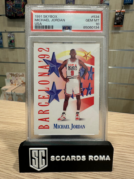 Michael Jordan Skybox 1991 USA PSA 10 GEM MT