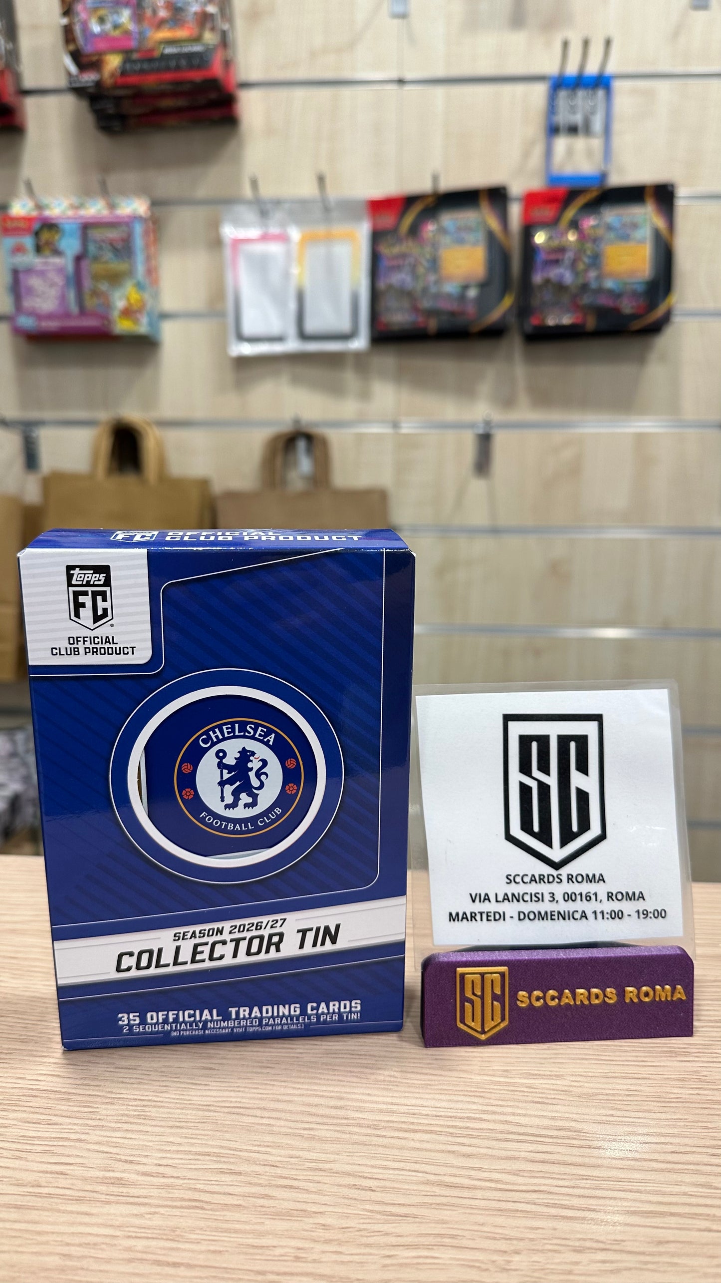 2026-27 Topps Chelsea – Collector Tin