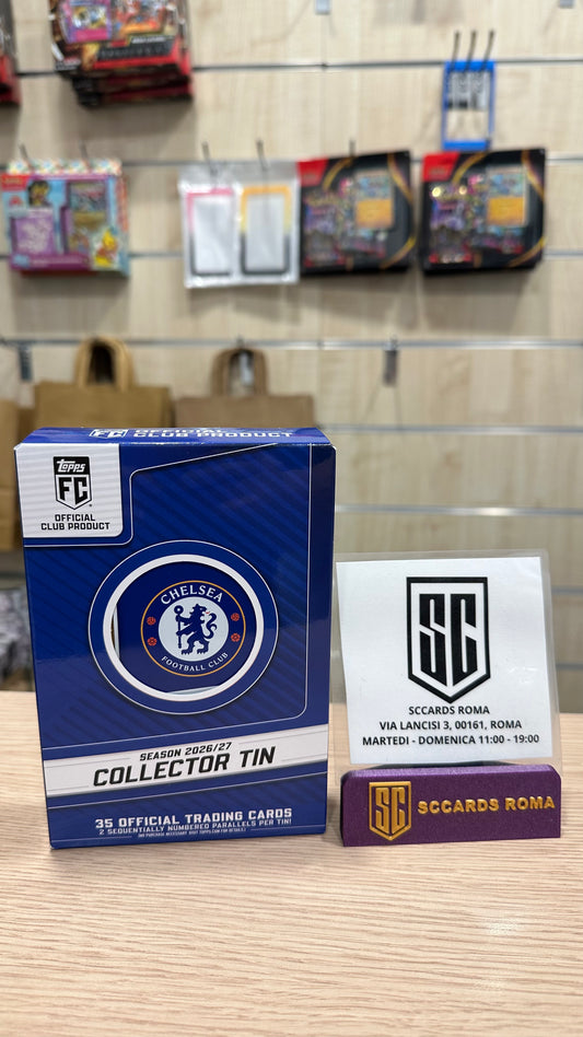 2026-27 Topps Chelsea – Collector Tin