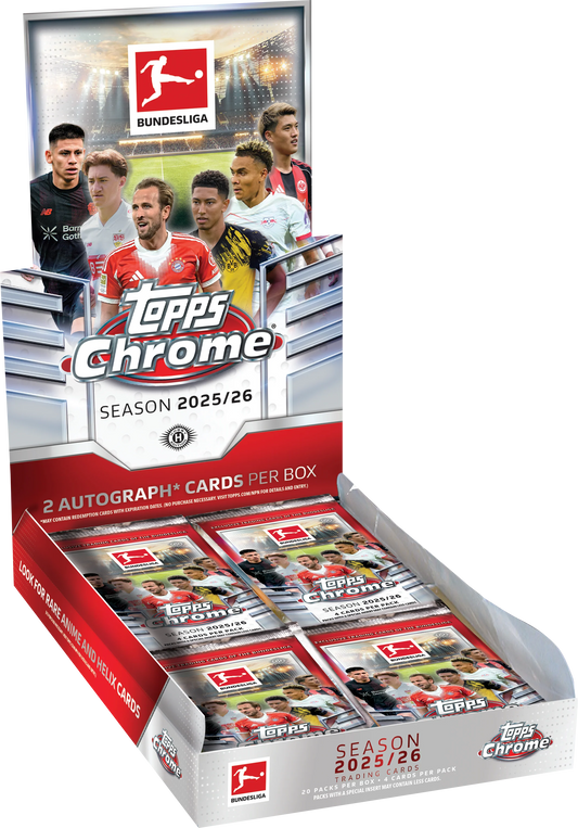 2025/26 Topps Chrome Bundesliga - Hobby Box