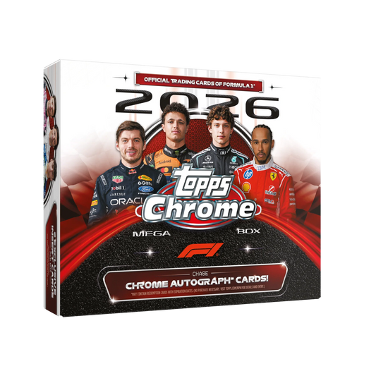 Topps Chrome F1 Formula 1 2026 - Mega Box