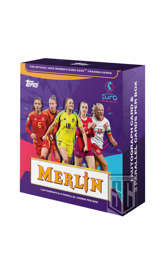 2025 TOPPS Merlin UEFA Women’s EUROS 2025 Hobby Box