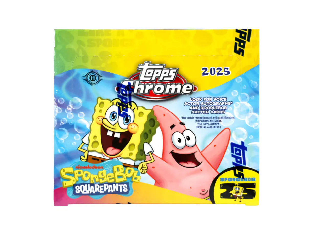 Topps Spongebob Squarepants Hobby Box 2025