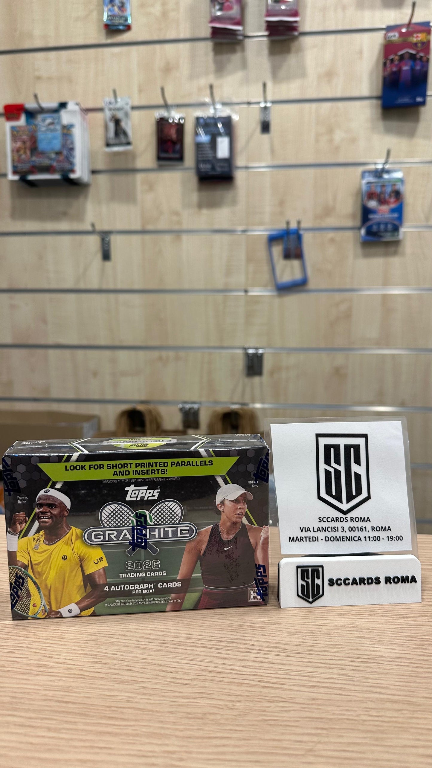Topps Graphite Tennis 2026 – Hobby Box