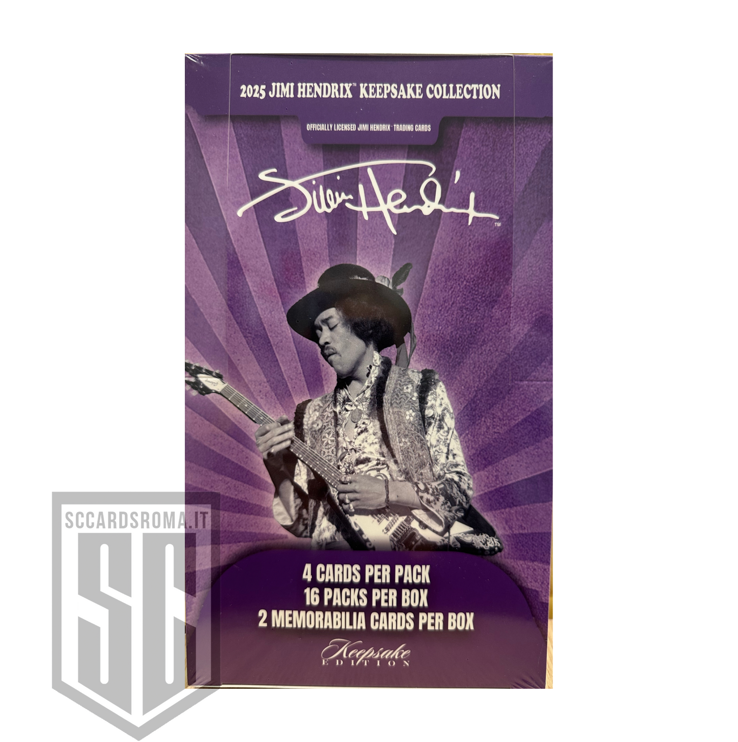 Keepsake Jimi Hendrix Hobby Box 2025