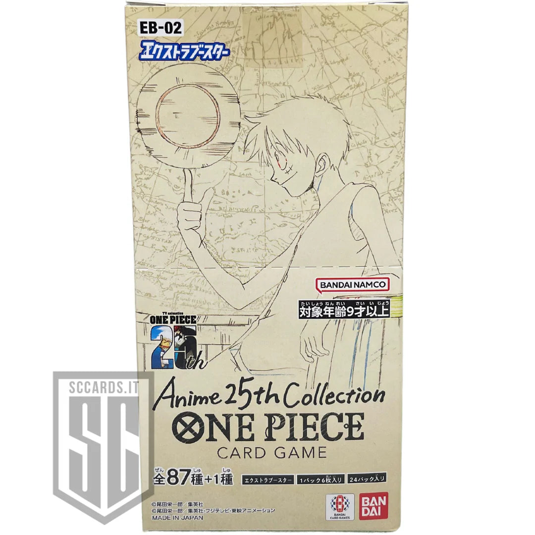 One Piece EB-02 Anime 25th Collection Hobby Box 2025