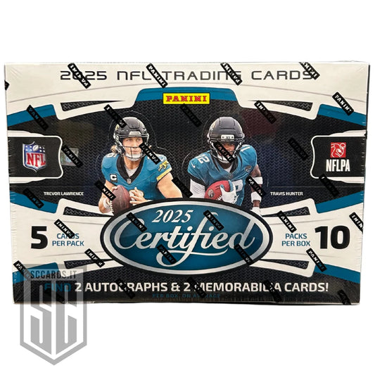 Panini Certified Nfl Football Hobby Box 2025