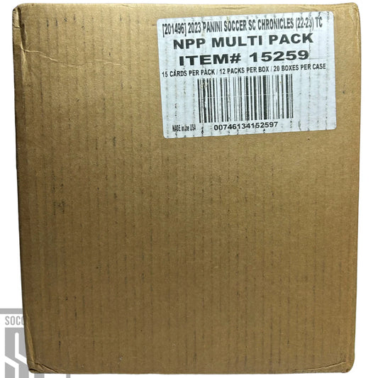 Panini Chronicles Soccer Multi-Pack Box 2022/23-SEALED CASE-(20 Box)