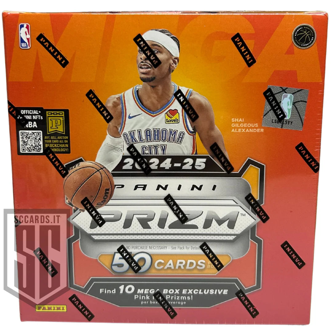 Panini Prizm Nba Basketball Mega Box 2024/25